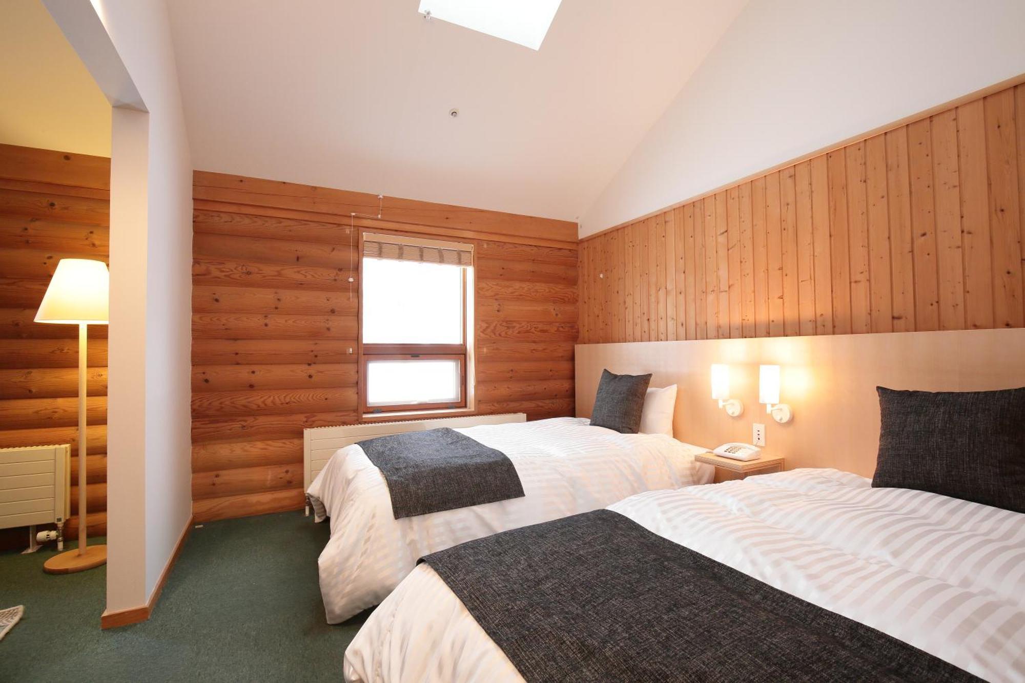 Log Hotel The Maple Lodge Iwamizawa Eksteriør bilde